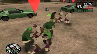 GTA SA DYOM: Challenges using various weapons - Brass Knuckles (PART 1)