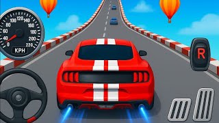 メガランプモンスターカーレーシング3D - エクストリームカースタント - Androidゲームプレイ screenshot 5