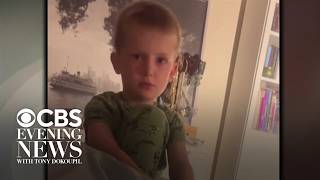 Little kid tries to run away, but is faced with the reality of the great, big world