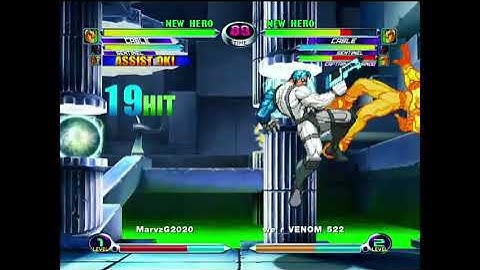 MVC2 Crazily good Storm Cable assist kill by MarvzG2020 PSN casuals 5Apr21