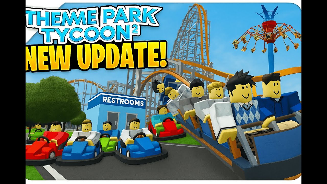 NEW UPDATE In THEME PARK TYCOON 2! | Roblox | Theme Park | Roleplay | New Update | BunnyOriginals |