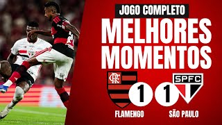 FLAMENGO 1x1 SÃO PAULO | MELHORES MOMENTOS E GOLS DO JOGO | BRASILEIRÃO 2026 | 20ª RODADA
