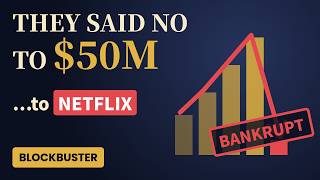 They Said No to $50 Million… Then Lost EVERYTHING (The Fall of Blockbuster)