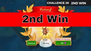 Merge Dragons Challenge 26 Second Win 1 Minute 43 Seconds With Commentary