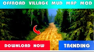 NEW VILLAGE MUD MAP MOD BUSSID V3.7.1 || LINK IN DESCRIPTION screenshot 1