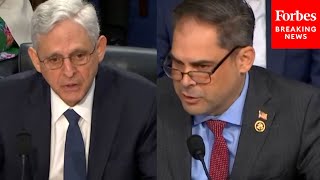Let Me Explain To You Why I Would Give You An F Mike Garcia Rips AG Merrick Garland To His Face