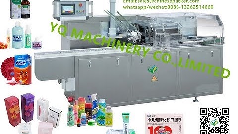 horizontal condoms cartoning machine with manual folding inserting system encartonneuse