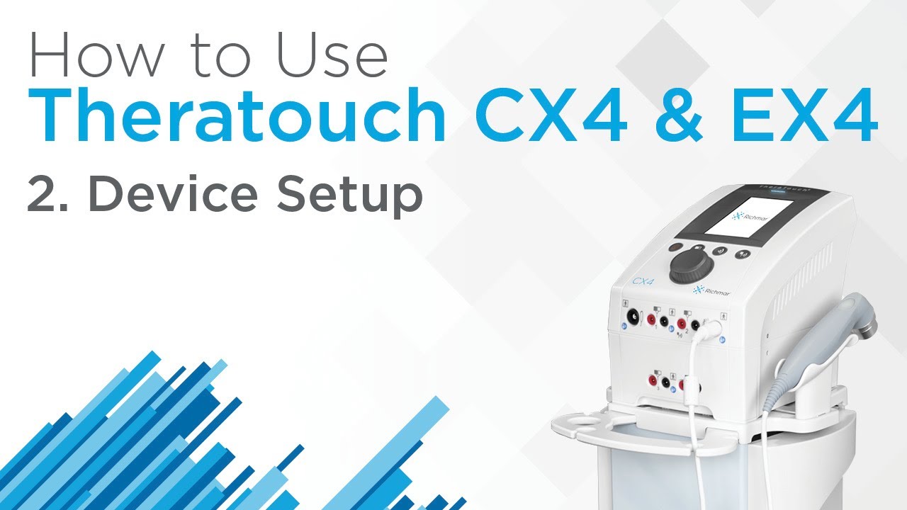 2. Device Setup — How to Use TheraTouch CX4 / CX2 / EX4 YouTube