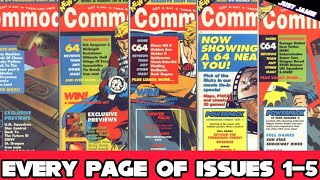 Commodore Format Issues 1-5 - 1990/1991 (Time Stamps) #commodore64 #c64 #c64games