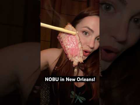Letting the chef decide everything I eat at NOBU! #neworleans #nobu #sushi #wagyu #japanesefood
