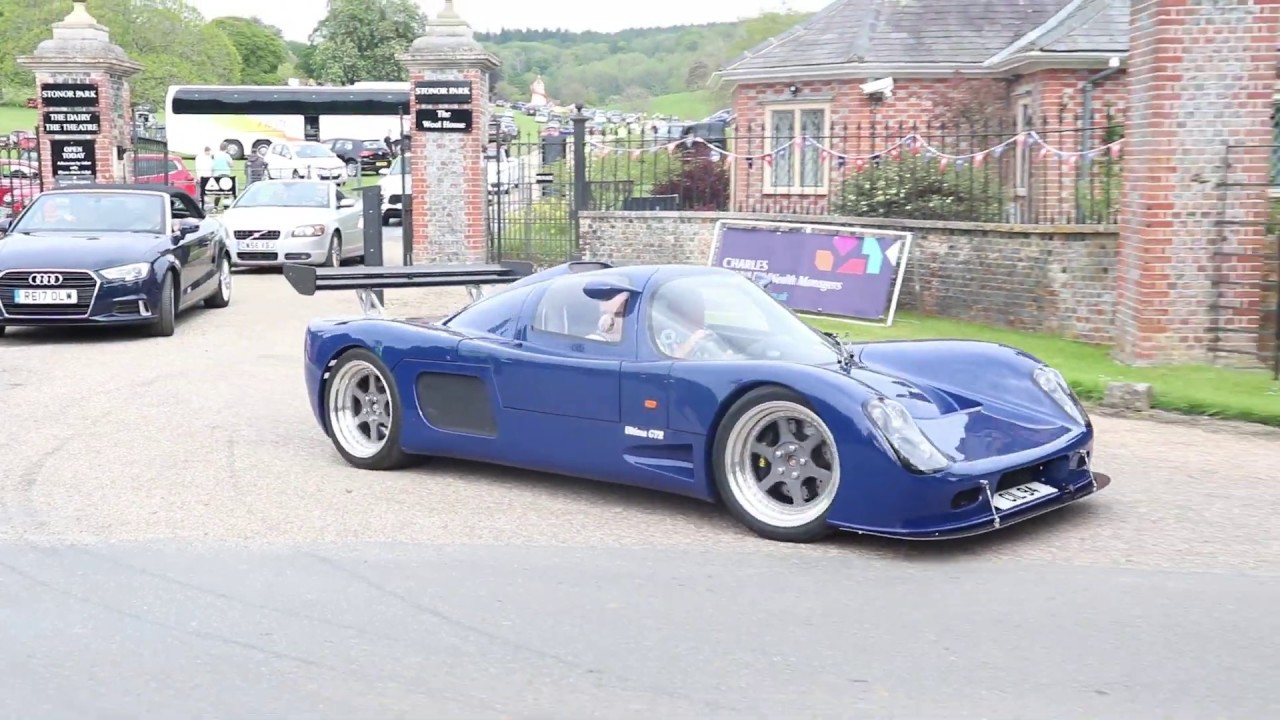 SUPERCARS leaving a meeting at STONOR PARK !!!
