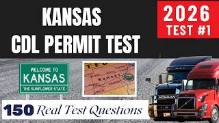 Kansas CDL General Knowledge Questions and Answers | CDL Permit Test 2026 | CDL Practice Test screenshot 1