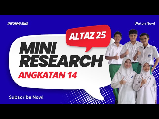 Laporan Hasil Mini Research "Syafa, Aira, Faiz, Bagas, Yaqdhan"