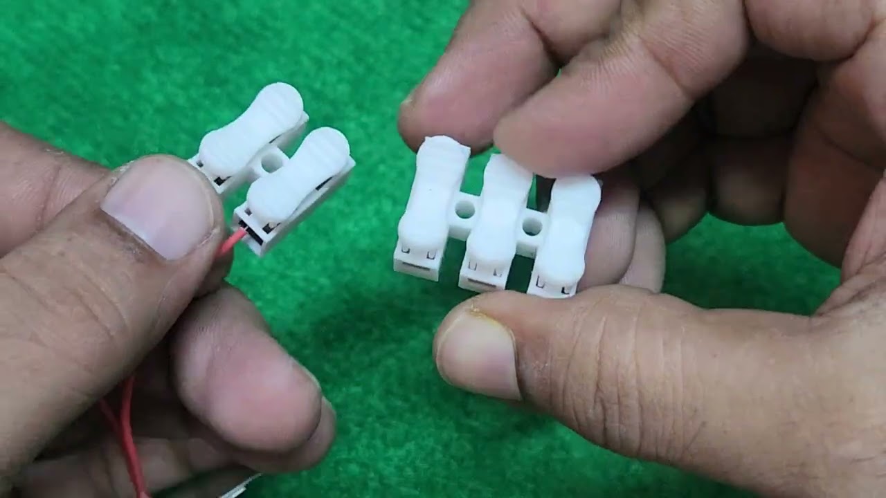 CH-2 Spring Quick Wire Connector (also known as a 2-pin push quick connector spring clamp terminal