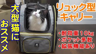 【猫商品レビュー11】SmileDog　リュック型ペットキャリー