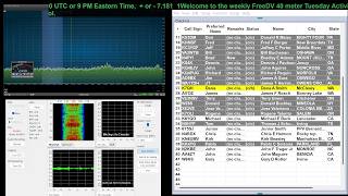 Replay of the FreeDV 40 meter Activity Net,  August 18, 2026