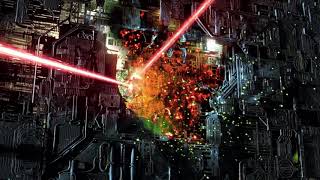 Borg Cube Destruction - Star Trek First Contact