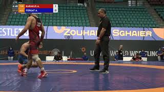 Round 2 GR - 60 kg: A. KARAKUS (TUR) v. A. FERGAT (ALG)