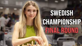 SWEDISH CHAMPIONSHIP - LAST ROUND - Hosted by GM Pia Cramling | !tournament !board