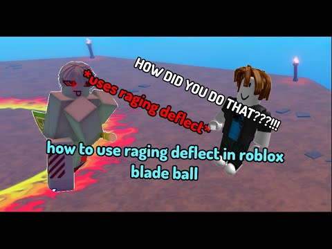 [Roblox Bladeball] How do you use Raging Deflect Properly? I Roblox ...