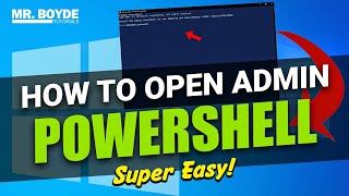 How to Open Windows PowerShell as an Admin in Windows 10