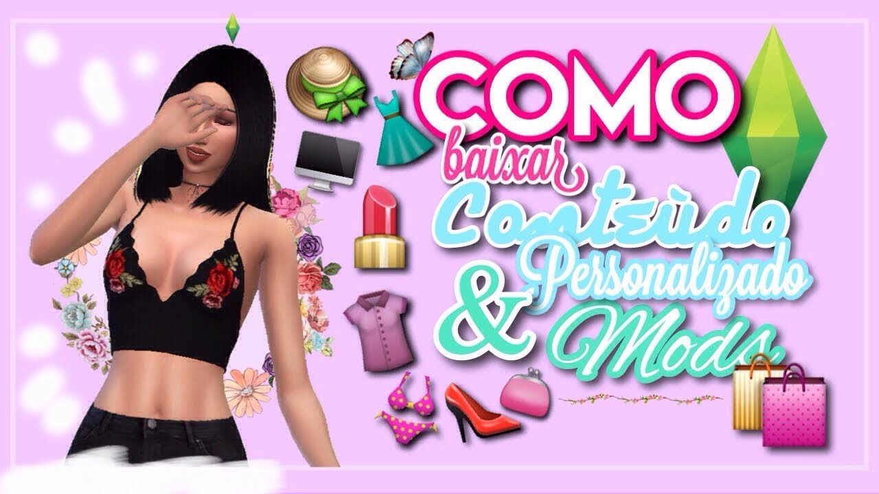 The sims 4 e TS5 Conteúdo Personalizado Mods Pirralho do Game