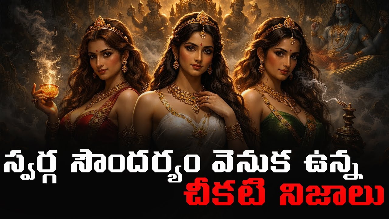 Apsarasalu Real Story | Rambha Urvasi Menaka | Hindu Mythology Secrets in Telugu