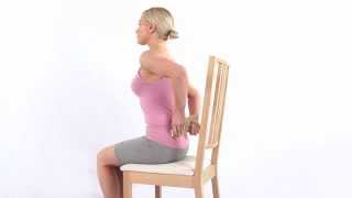 How to apply heat to your lower back sitting