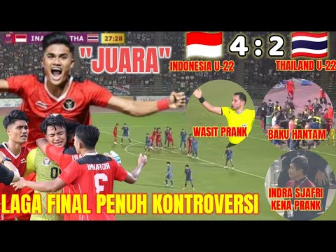 YES TETAP JUARA ‼️ Walaupun Indonesia Dicurangi ~ Hasil Pertandingan Final Sea Games 2023 Kamboja