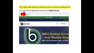 How to enroll in BBCC courses through the class schedule