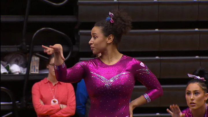 Highlight: Oregon State gymnastics' Isis Lowery sc...