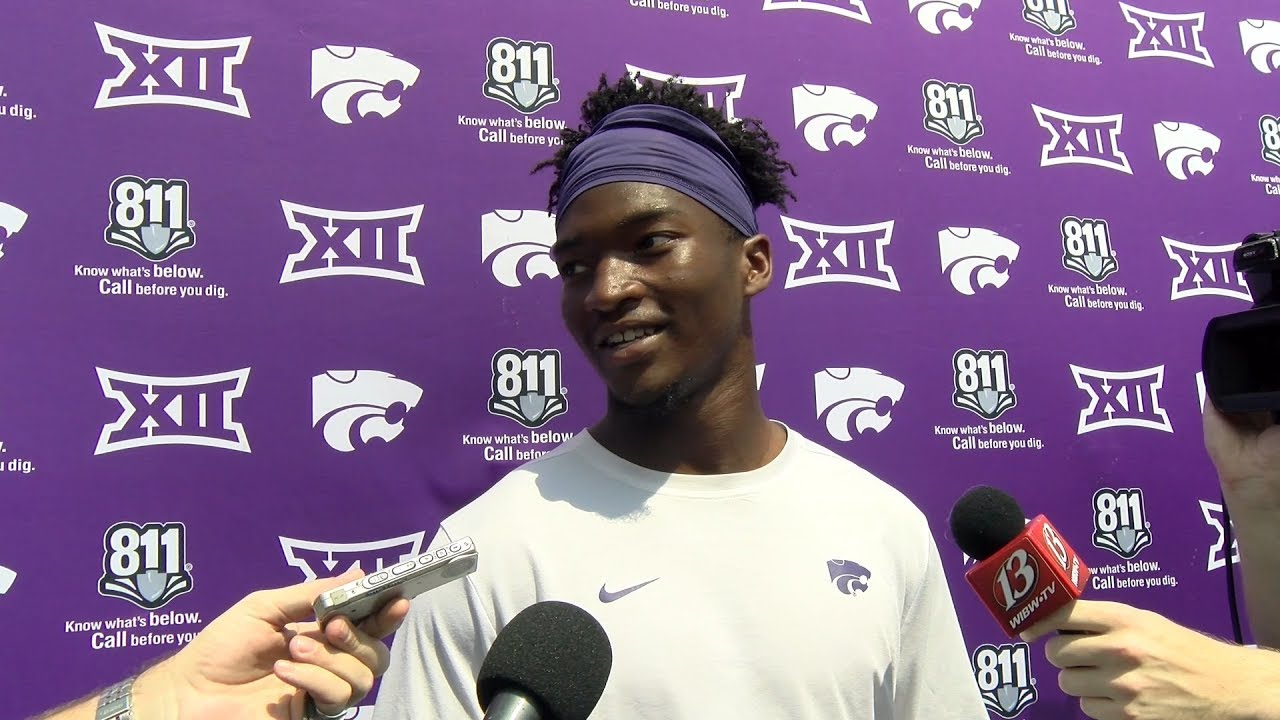 Kansas State Football AJ Parker Press Conference August 23, 2019