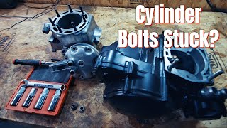 Motorcycle Cylinder Stud | Bolt Removal | Installation