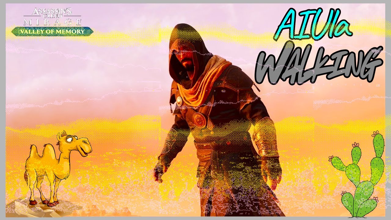 ASSASSIN'S CREED MIRAGE   VALLEY OF MEMORY -- AIUla  WALKING TOUR  --  