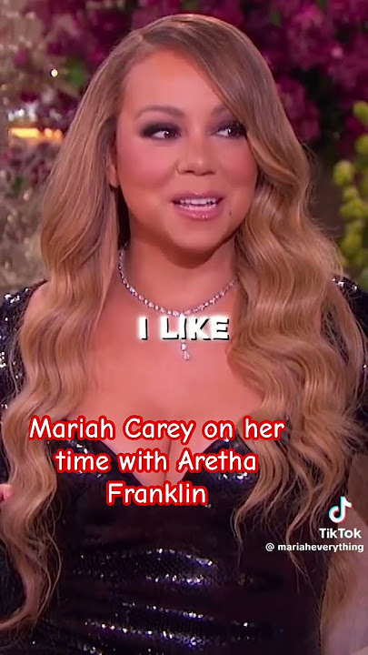 Mariah Carey and Aretha Franklin #mariahcarey #mariahcareyfan #arethafranklin #singers #music