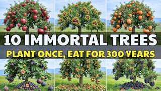 Plant These 10 Trees Once to Feed Your Family for 300 Years!