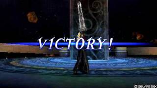 Dissidia: Final Fantasy Cloud lvl 100 vs Tidus lvl 100
