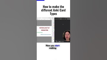 How to make ANKI CARDS for Medical School 👩🏻‍💻 #shorts #anki #ankicards