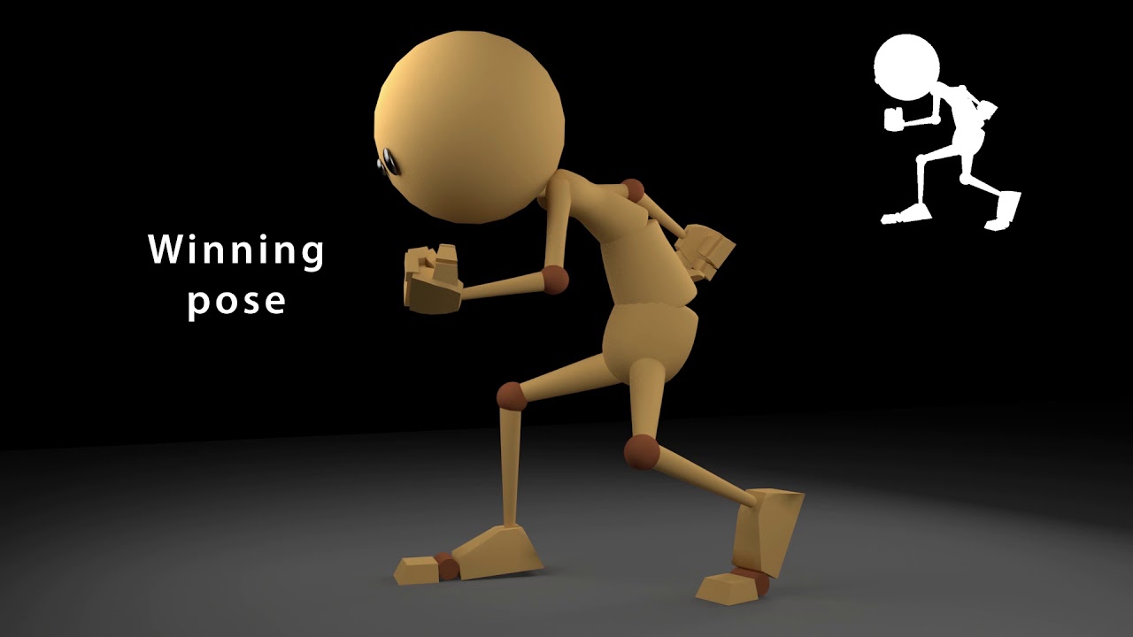 3D poses create in Autodesk Maya - YouTube