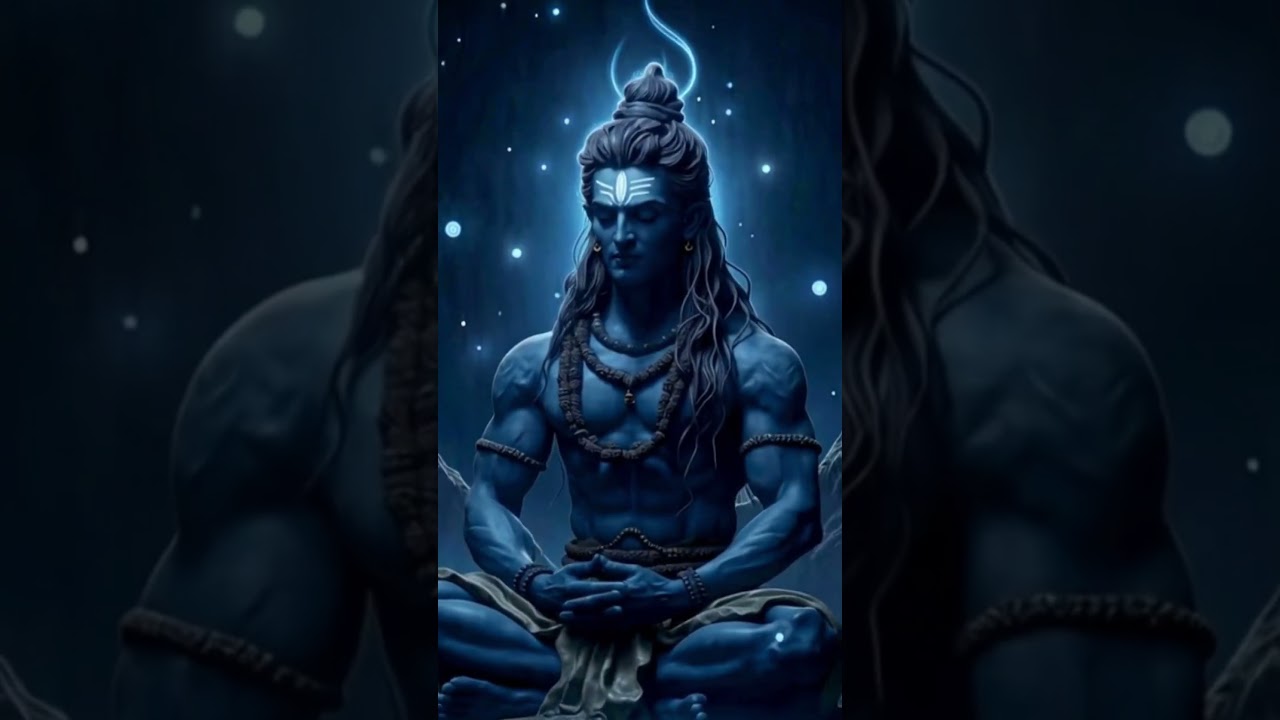 Shiva in Deep Meditation | The Cosmic Mahadev 🔱 | Realistic AI Animation | Shiva Vilvashtkam Mantra