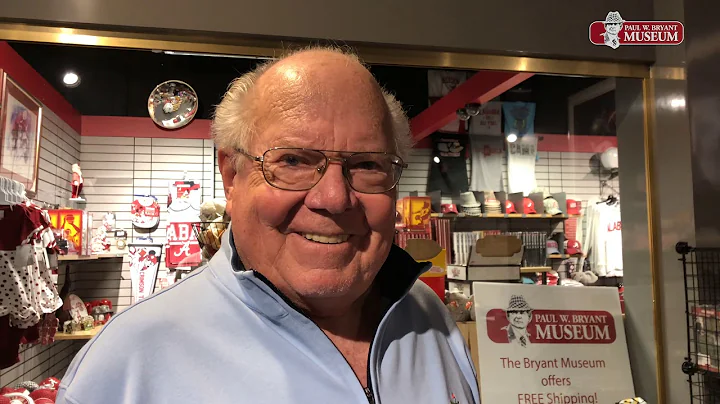 Verne Lundquist at the Paul W. Bryant Museum.  Oct...