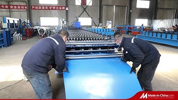 Double Layer Glazed Tile Roll Forming Machine