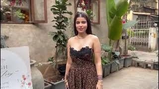 Edin Rose Spotted At Andheri For Lunch Rose