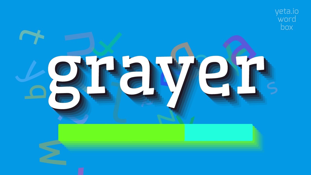 How to say "grayer"! (High Quality Voices)
