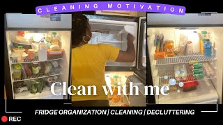 Cleaning Motivation | Clean with Me | Fridge Organization, Decluttering, Cleaning