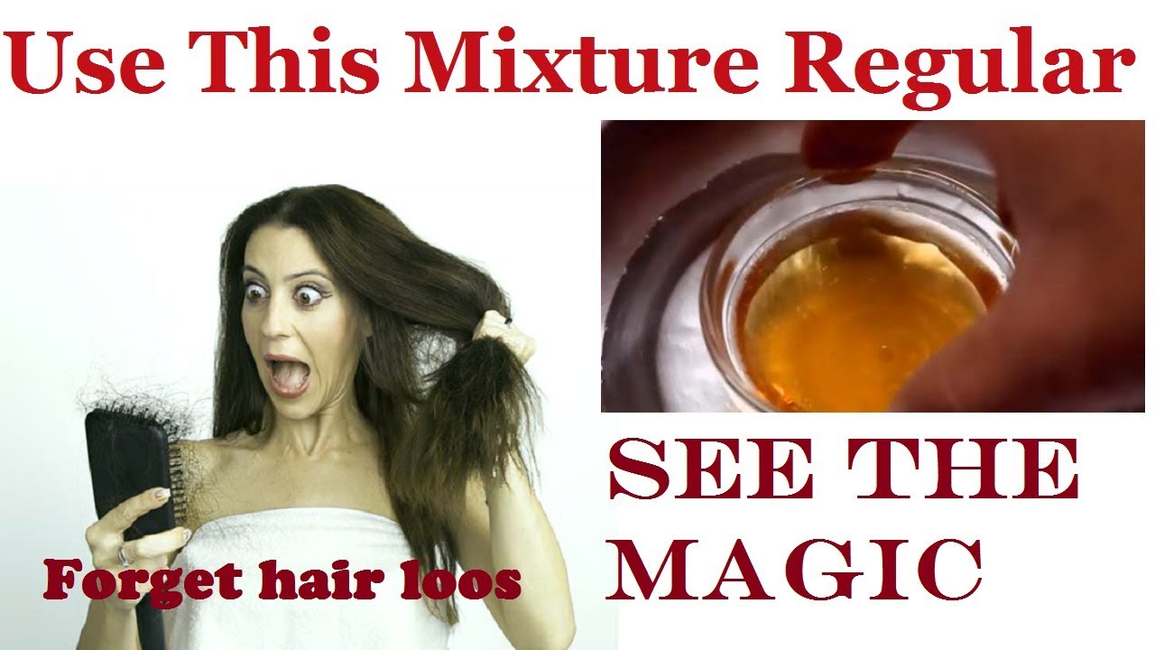 How to Stop Hair Fall and Grow New Hair ¦ DIY Magic Hair Growth Oil #