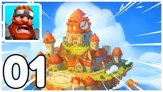 Wild Sky Tower Defense - Gameplay Walkthrough Part 01 - NEW Tower Defense Game (iOS, Android) screenshot 2