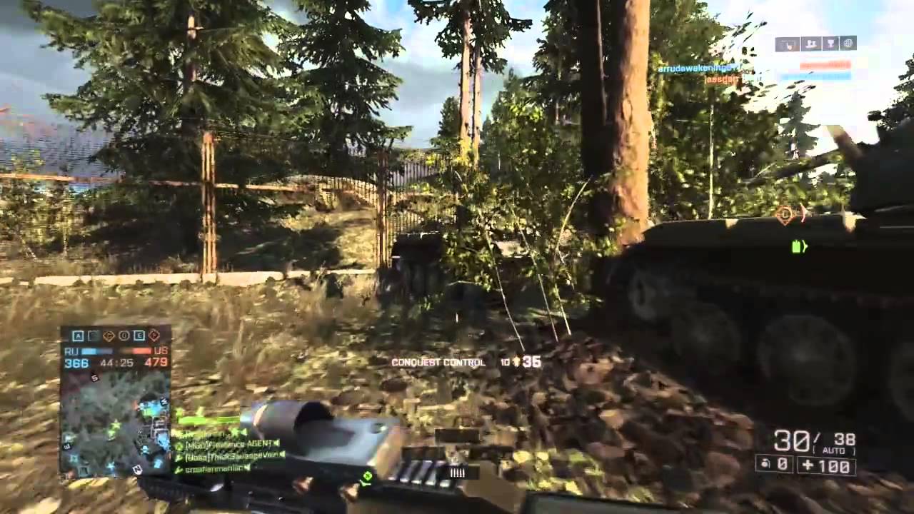 AUG Steyr Kill Streak Battlefield 4 - Zavod 311 - PS4