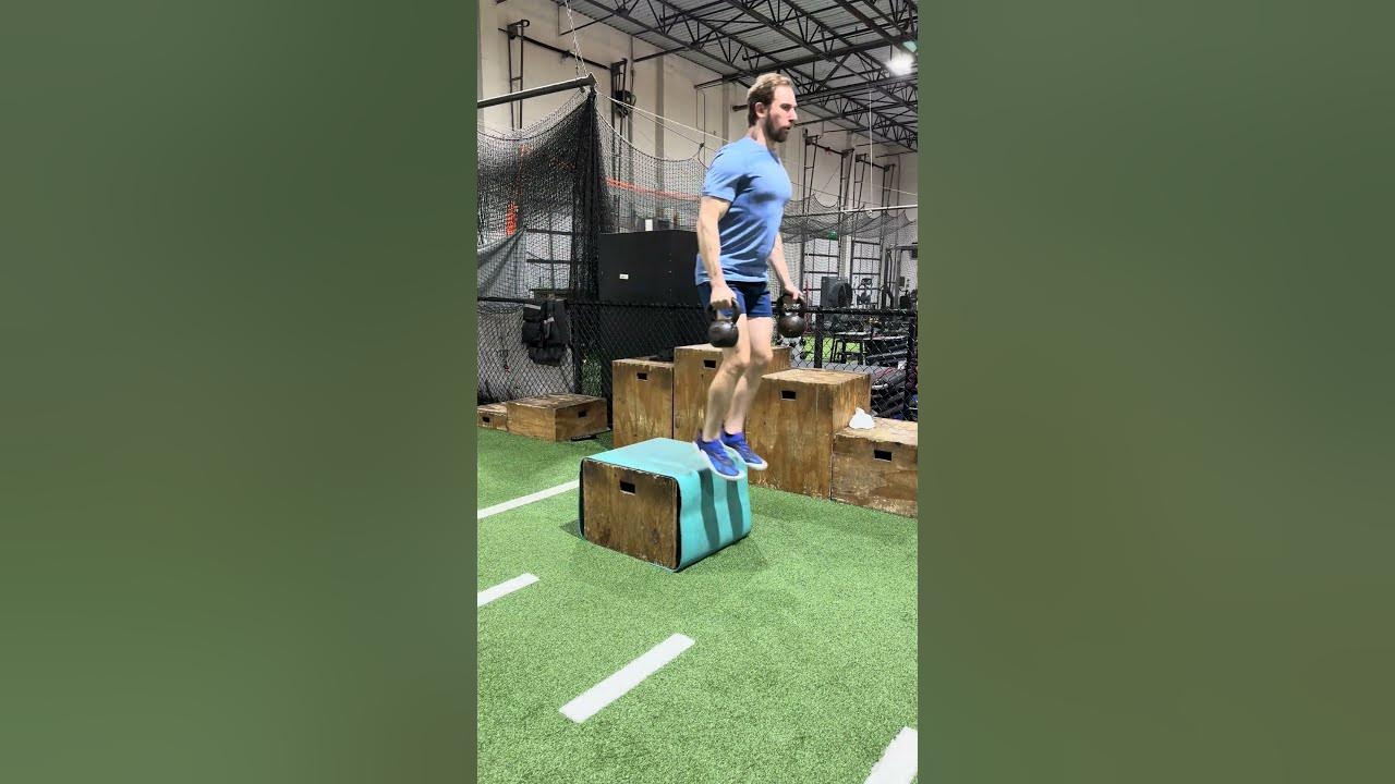 Build Explosive POWER & Speed! Weighted Box Jumps to Depth Drops from