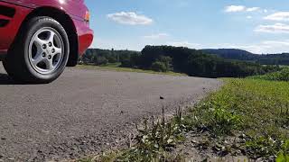 Der Toyota Mr2 Gti 90 In Fahrt